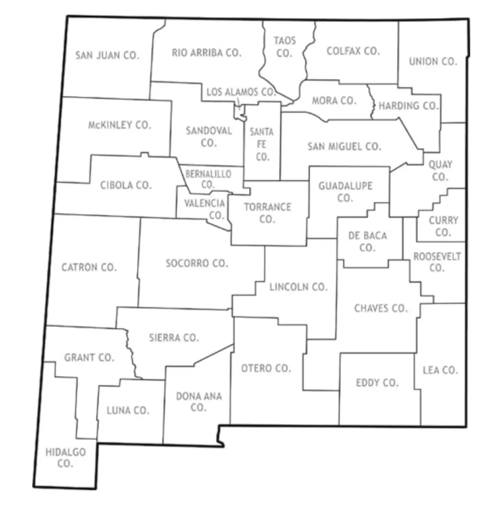 2025 New Mexico Economic County Growth County Report New Mexico - Economic Growth
