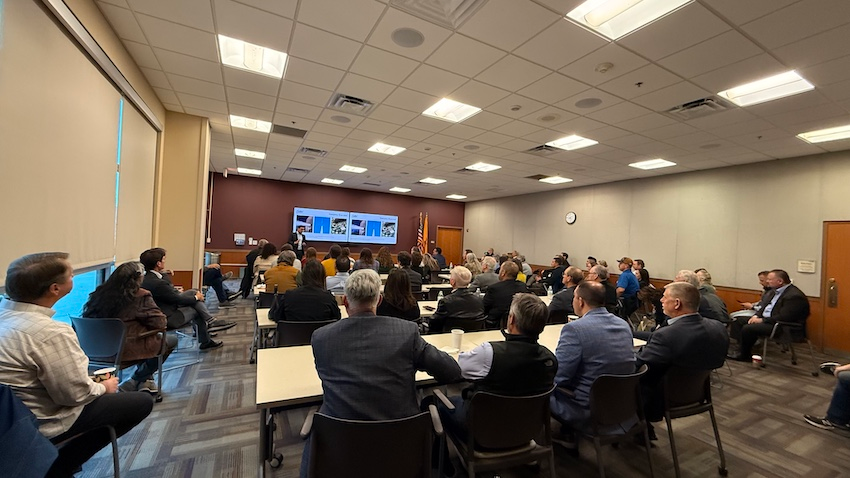 The New Front Line: How Sandoval County is Powering the Future of National Defense - Castelion Corporation Castelion Corporation in Sandoval County at Sandoval Economic Alliance breakfast meeting