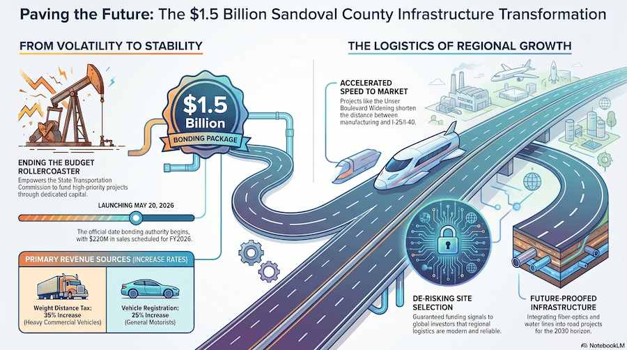 New Mexico Infrastructure Bond: How SB 2 is Paving the Path for New Mexico’s Future Impact of SB 2 Infrastructure Bond